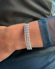 Bracelet jonc Champs Élysées ajustable