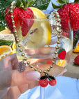 Collier 3D fruits