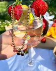 Collier d’été : Fruits et marguerites