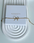 Bracelet noué doré