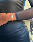 Bracelet Montparnasse doré deux rangs ajustable