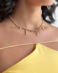 Collier 5 charms Estivale
