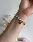 Bracelet perlés avec charm étoile