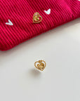 Petites boucles d’oreilles Two Love