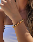 Bracelet jonc Flora coloré *BEST SELLER*