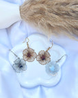 Boucles d'oreilles Hitachi - Fleur