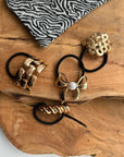 Lot de 4 accessoires bijoux élégant pour cheveux