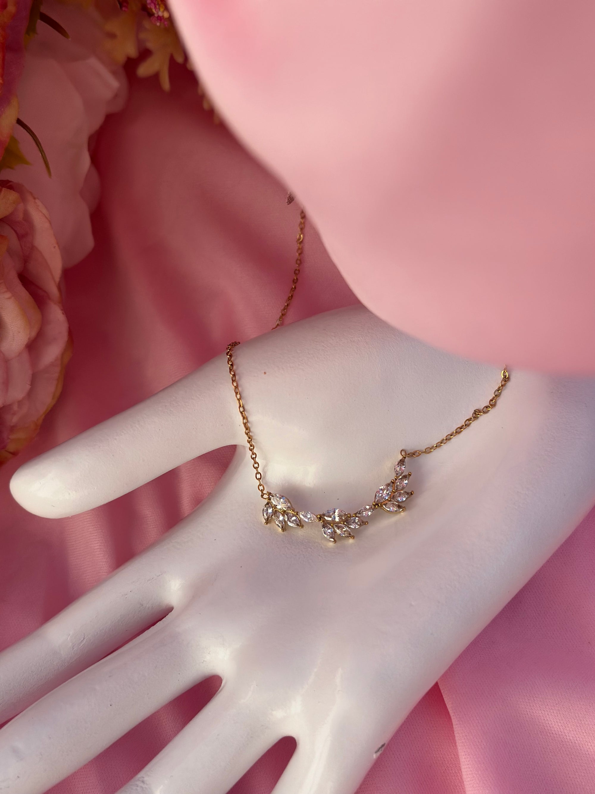 Collier doré Espoir