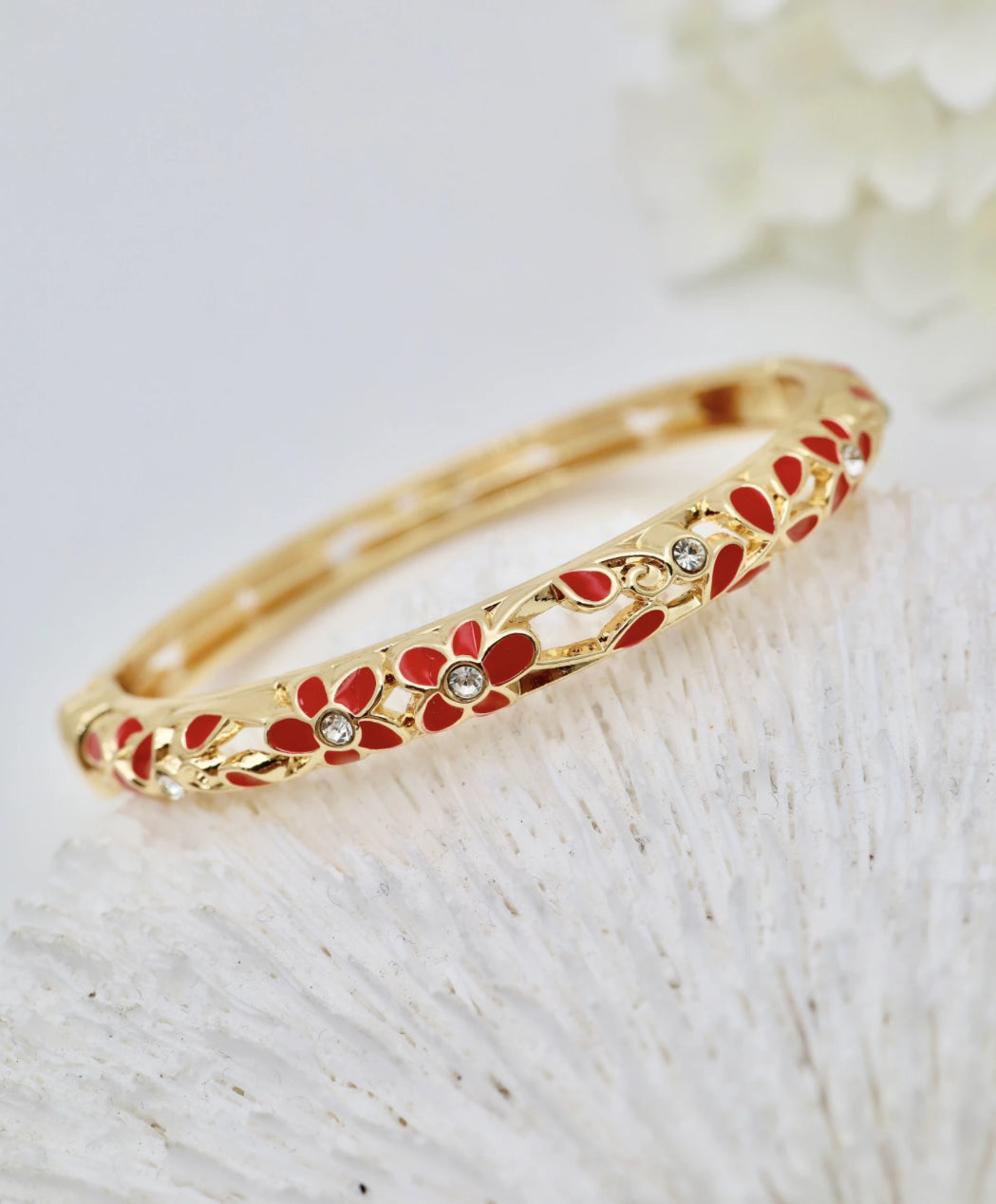 Bracelet jonc Flora coloré  *BEST SELLER*