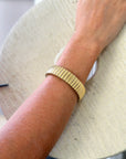 Bracelet Bradford élastique doré