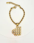 Bracelet doré Allah