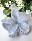 Pinces à cheveux Flora pastel - Rose - Bleu ou Blanc
