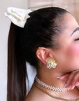 Lot de 2 boucles effet piercing ajustables et sans fermoirs!
