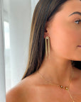 Boucles d’oreilles pendantes Osaka