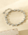 Bracelet à fleurs gold ou silver