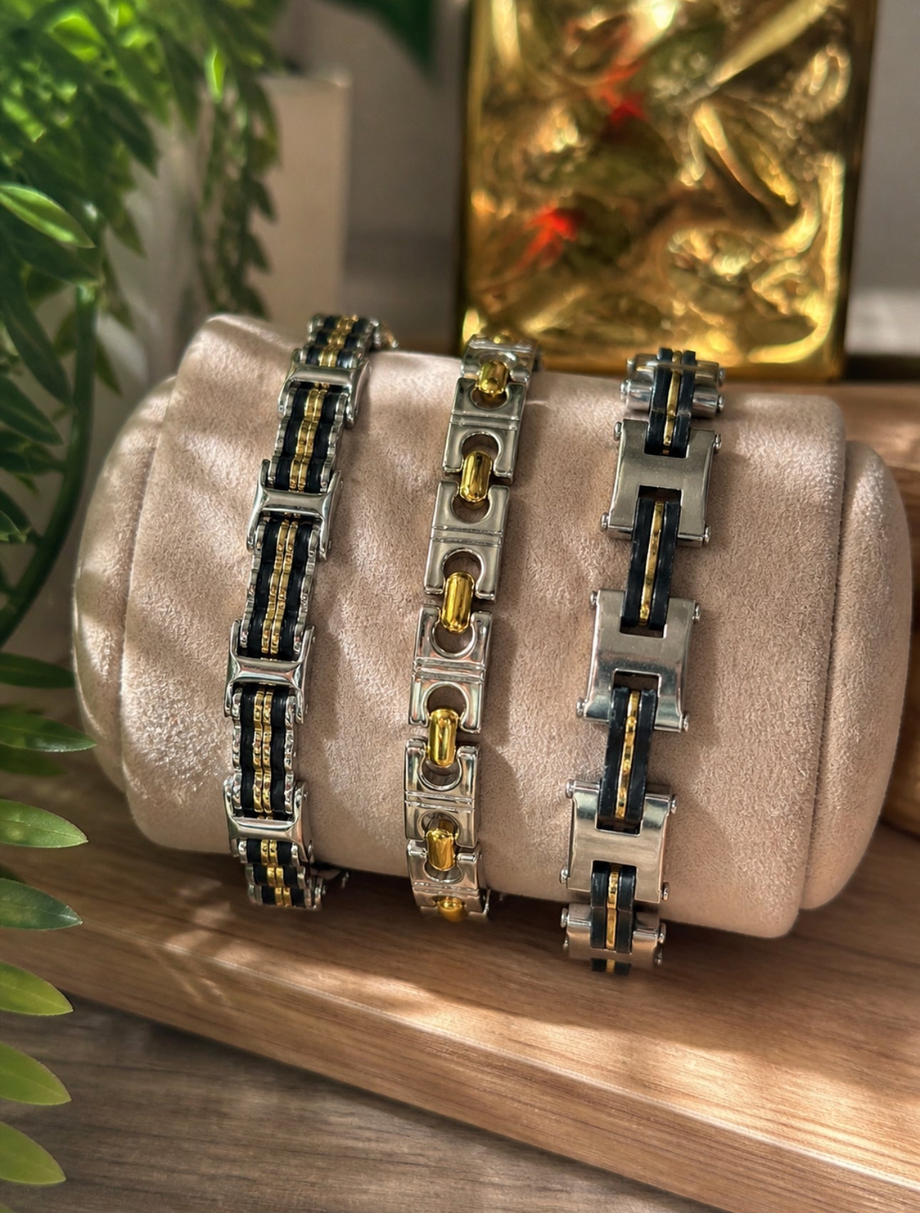 Lot de 3 bracelets Homme