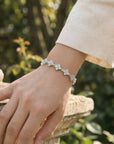 Bracelet à fleurs gold ou silver