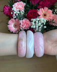 Lot de 3 bracelets en résine Rosa