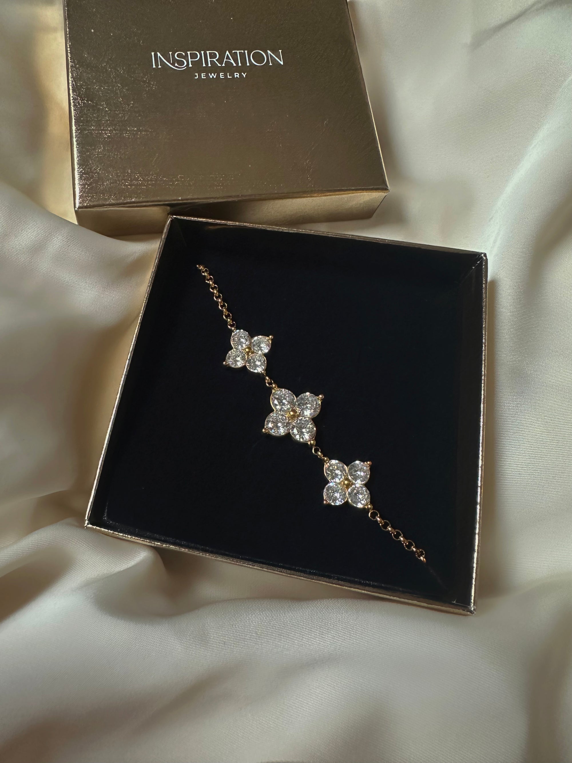 Bracelet Vendôme Trio fleuris