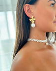 Boucles d’oreilles Perle d’été