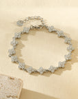 Bracelet à fleurs gold ou silver