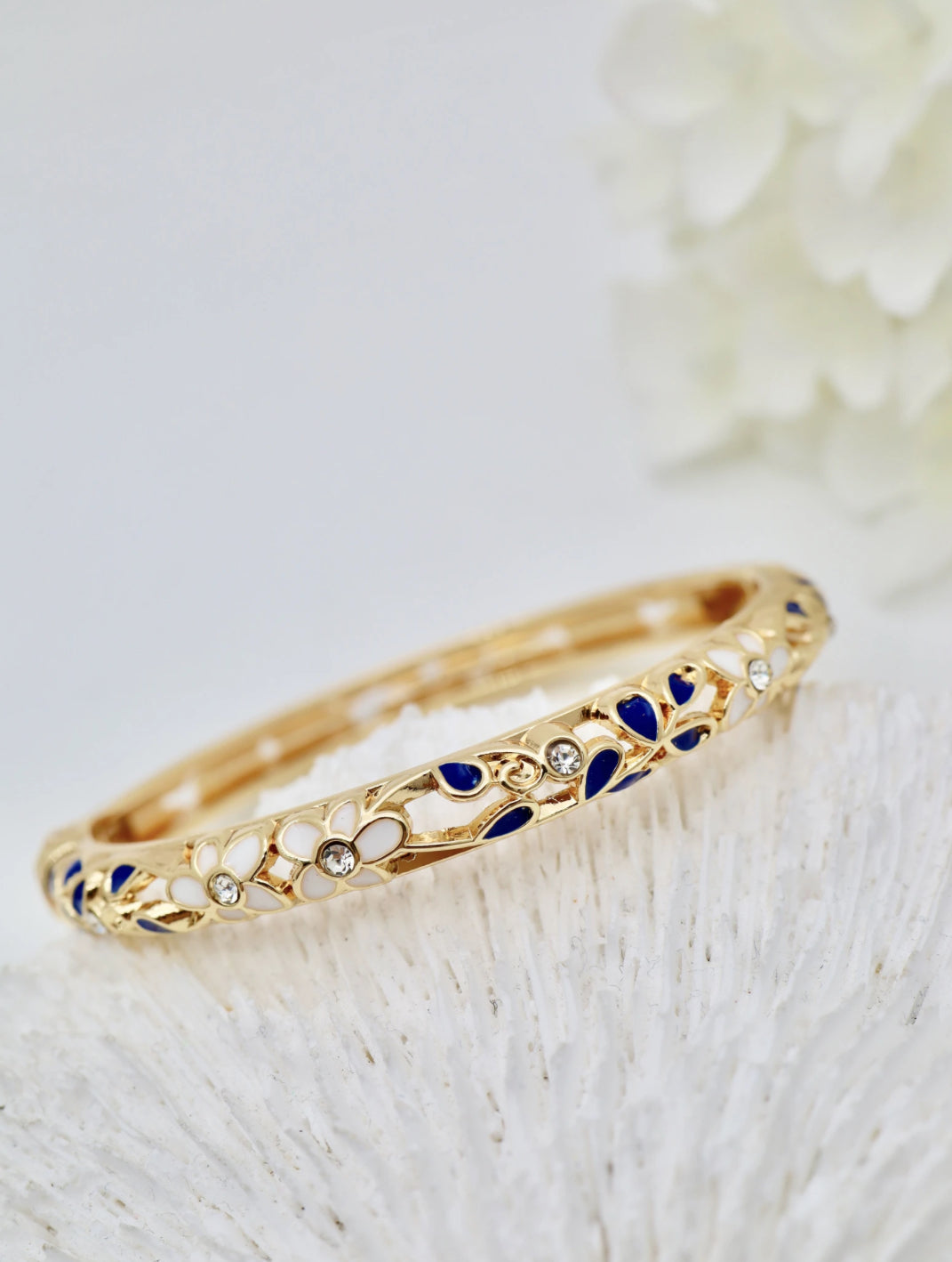 Bracelet jonc Flora coloré  *BEST SELLER*