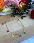Bracelet fruité avec charms fin
