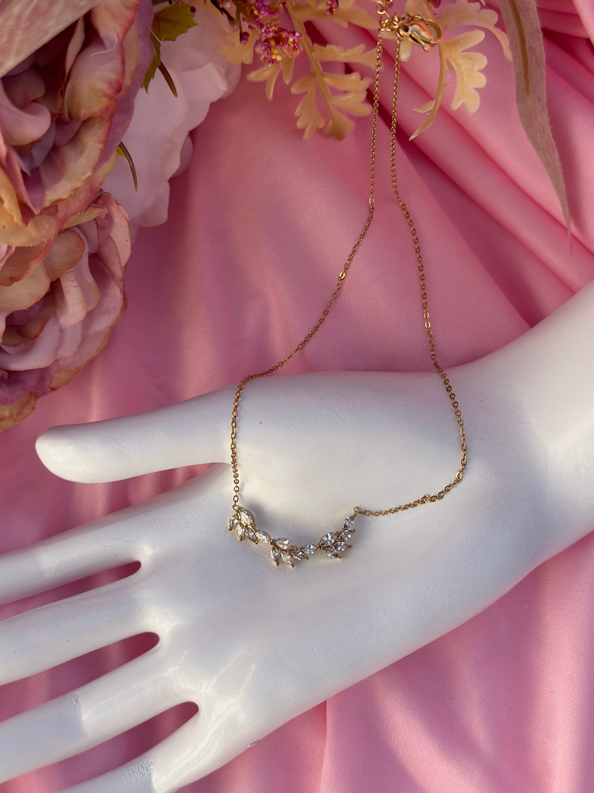 Collier doré Espoir