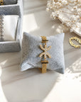 Bracelet doré symbole Amazigh