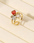 Bague doré Ruby