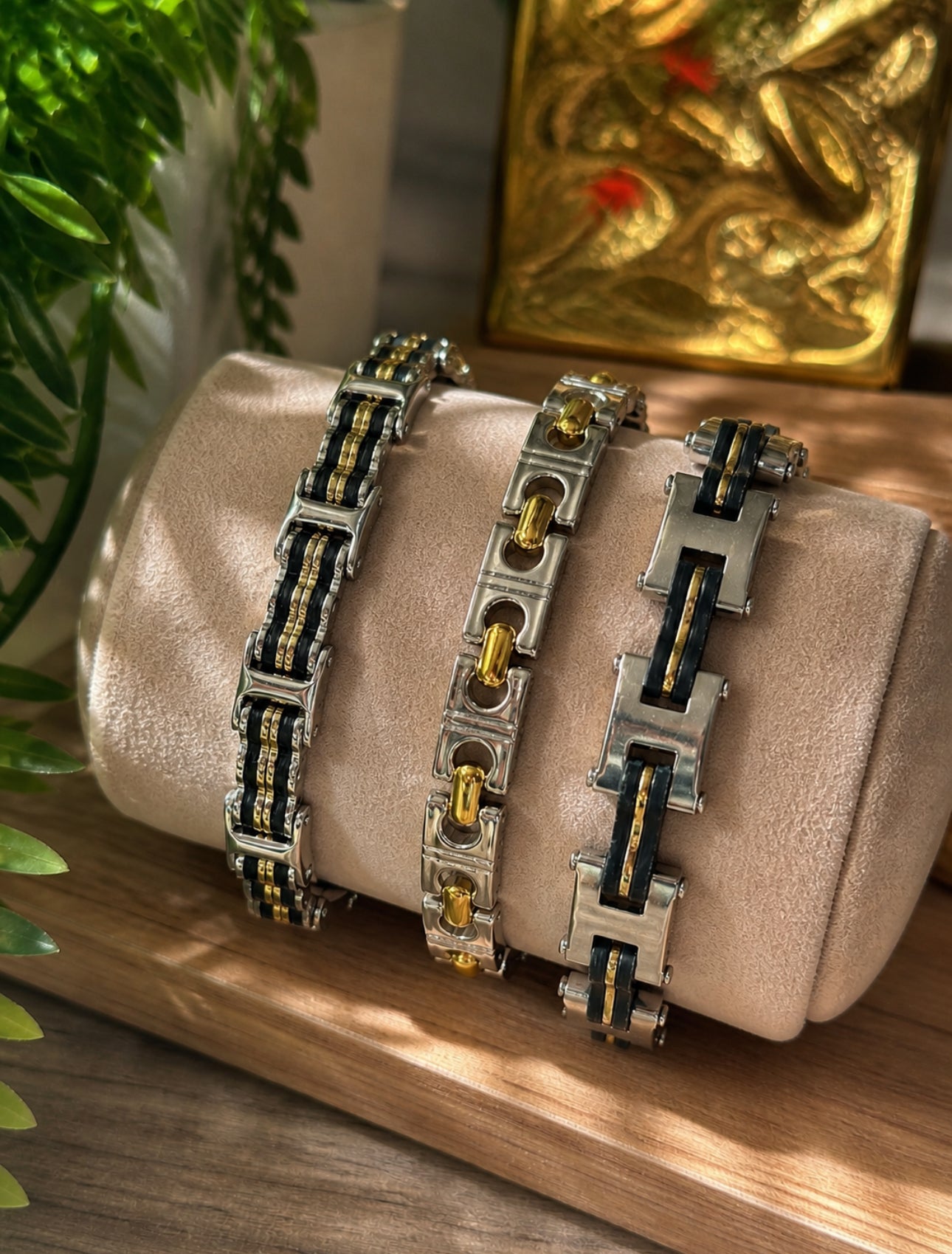 Lot de 3 bracelets Homme