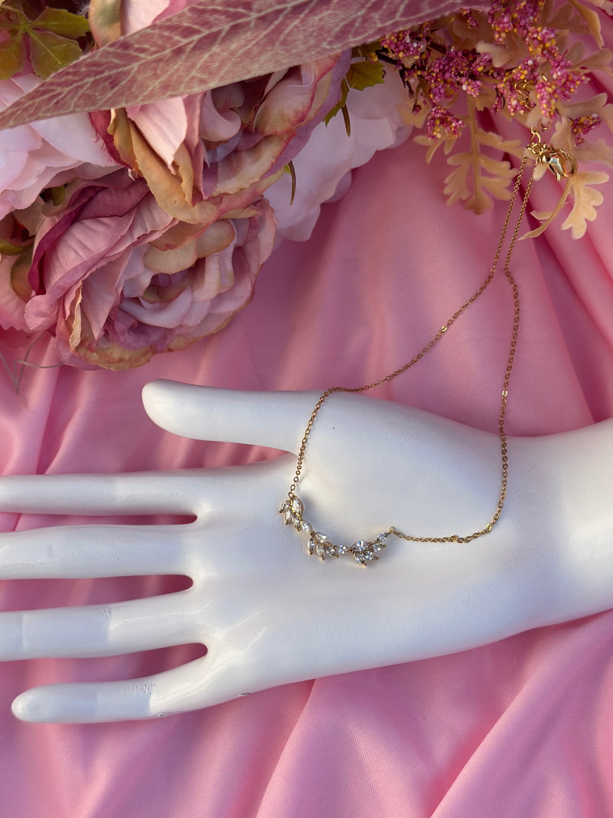 Collier doré Espoir