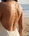 Bijoux de corps : collier de dos et collier de cou Loeva