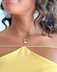 Collier Crab’s blanc ajustable