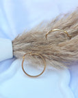 Boucles d'oreilles Cambridge créoles dorés