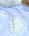 Collier Sibérie doré avec effet pendent