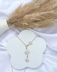 Collier Sibérie doré avec effet pendent